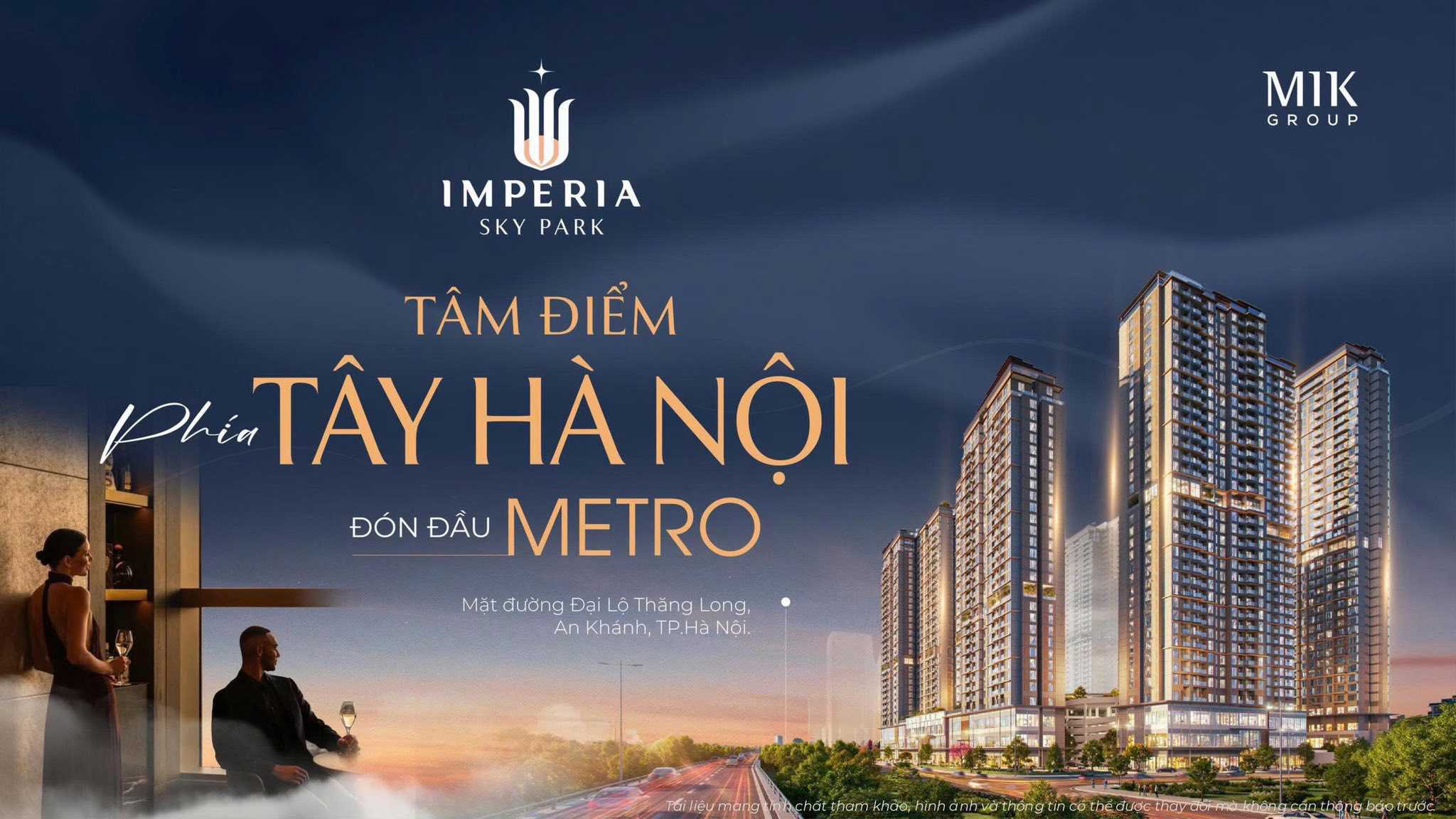 Imperia Sky Park đón sóng Metro 5